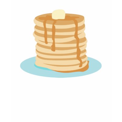Pancake Tee For Me T-shirt by giantcheeseburger