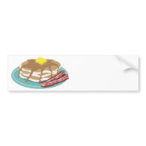 Pancakes Bacon Bumper Stickers