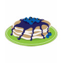 Pancakes Blueberry shirt