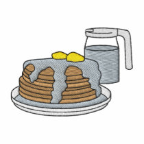 Pancakes embroidered shirts by ZazzleEmbroidery Pancakes embroidered shirts