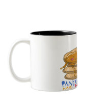 pancakes make me happy mug