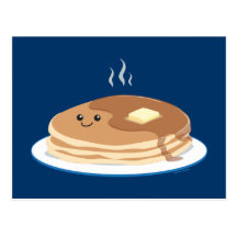 Pancakes Post Card