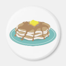 Pancakes Refrigerator Magnets
