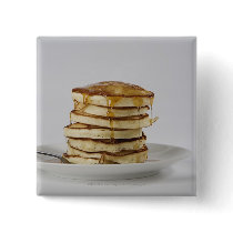 Pancakes with syrup pins