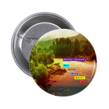 Panch Tatva: Sky Earth Wind Water Fire Pinback Buttons