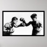 Pancho Villa Boxing Champ 1922 Print