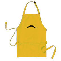 Pancho Villa Mustache Apron
