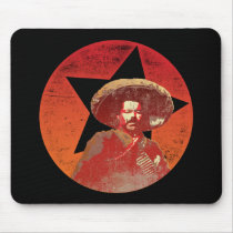 Pancho Villa Vintage Red Star mousepads