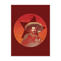 Pancho Villa Vintage Red Star postcards
