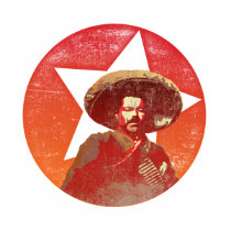 Pancho Villa Vintage Red Star t-shirts