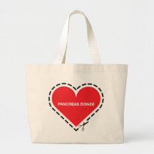 Pancreas Donee Jumbo Tote Bag