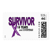 Pancreatic Cancer 18 YEAR SURVIVOR Stamp