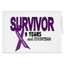 Pancreatic Cancer 9 YEAR SURVIVOR Cards