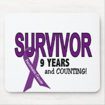Pancreatic Cancer 9 YEAR SURVIVOR Mouse Pad