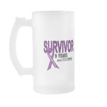 Pancreatic Cancer 9 YEAR SURVIVOR mugs by awarenessgifts Pancreatic Cancer 9 YEAR SURVIVOR mugs