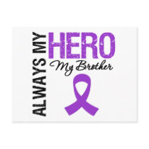 Pancreatic Cancer Always My Hero My Brother Post Card