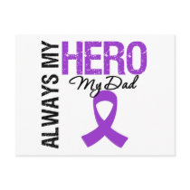 Pancreatic Cancer Always My Hero My Dad Post Card
