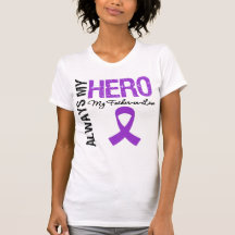 Pancreatic Cancer Always My Hero My Father-in-Law T Shirt