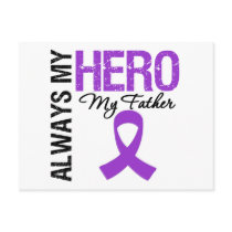 Pancreatic Cancer Always My Hero My Father Postcards