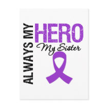 Pancreatic Cancer Always My Hero My Sister Postcard