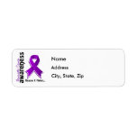 Pancreatic Cancer Awareness 5 Return Address Label