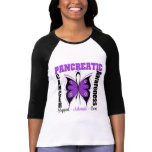 Pancreatic Cancer Awareness Butterfly T-shirts