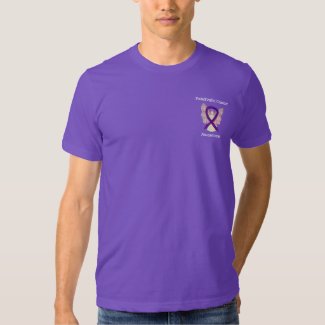 Pancreatic Cancer Awareness Ribbon Angel Shirts
