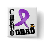 Pancreatic Cancer Chemo Grad buttons