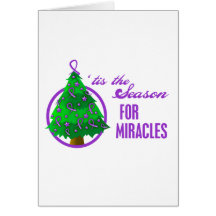 Pancreatic Cancer Christmas Miracles Cards