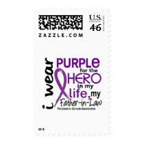 Pancreatic Cancer For My Hero My Father-In-Law 2 Stamps