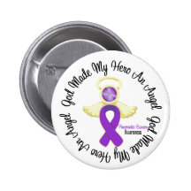 Pancreatic Cancer God Made My Hero An Angel Button
