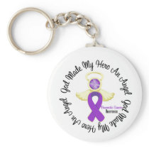 Pancreatic Cancer God Made My Hero An Angel Keychain