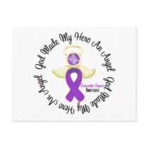 Pancreatic Cancer God Made My Hero An Angel Post Cards