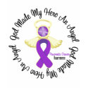 Pancreatic Cancer God Made My Hero An Angel t-shirts