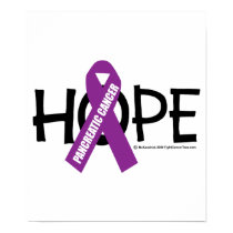Pancreatic Cancer Hope posters by fightcancertees Pancreatic Cancer Hope posters
