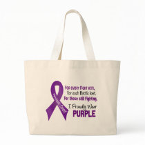 Pancreatic Cancer I Proudly Wear Purple Bags