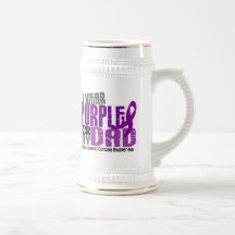 Pancreatic Cancer I Wear Purple For My Dad 6.2 Coffee Mug