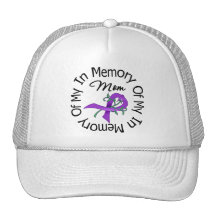 Pancreatic Cancer In Memory of My Mom Mesh Hat