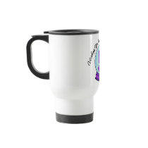 Pancreatic Cancer Merry Christmas Ribbon Snowglobe mugs by giftsforawareness Pancreatic Cancer Merry Christmas Ribbon Snowglobe mugs