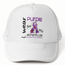 Pancreatic Cancer Purple For My Mother-In-Law 43 hats