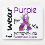 Pancreatic Cancer Purple For My Mother-In-Law 43 Mouse Pads