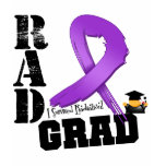 Pancreatic Cancer Radiation Therapy RAD Grad t-shirts