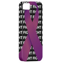 Pancreatic Cancer Ribbon iPhone 5 Case