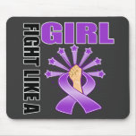 Pancreatic Cancer Victory Fight Like A Girl mousepads