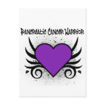 Pancreatic Cancer Warrior postcards by cancerapparel Pancreatic Cancer Warrior postcards