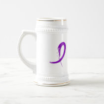 Pancreatic Cancer's Purple Ribbon A4 Coffee Mugs
