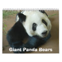 panda118, Giant Panda Bears calendars