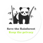 panda -1- stickers
