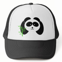Panda and Bamboo Hat