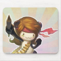 Panda Art Mousepad by michupanda Panda Art Mousepad